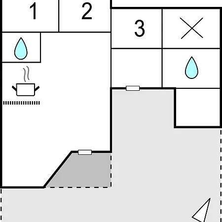 Vakantiehuis Awesome In With Kitchen *